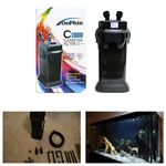 Dophin C1000 Canister Filter 1650 LPH Provides Oxygen from Air pump to Fish Tank Use to Fresh Water/Planted Aquarium